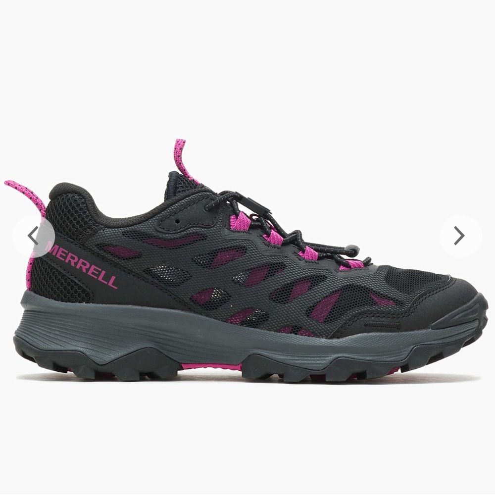 Merrell Women's Speed Strike Aerosport Hiking Shoes - Black/Pink - Picture 3 of 8